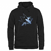 Men's San Jose Sharks Rinkside Pond Hockey Pullover Hoodie - Black,baseball caps,new era cap wholesale,wholesale hats